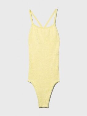 RARE HUNZA G KIDS Margot Swimsuit in Lemon